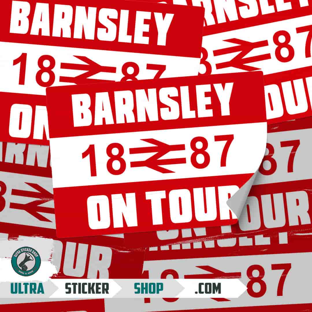 Barnsley 1887 on tour Aufkleber