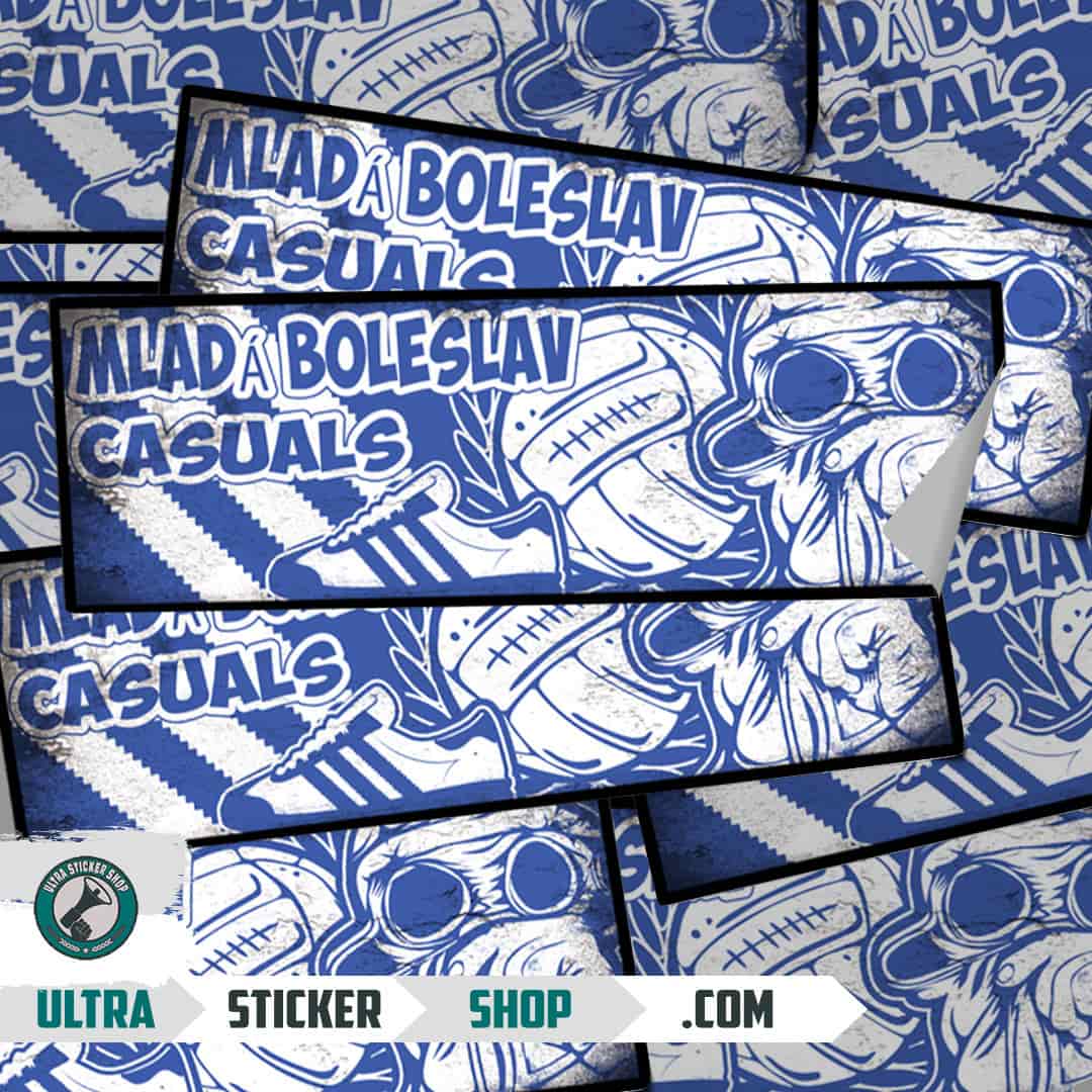 Mladá Boleslav casuals Nalepnice