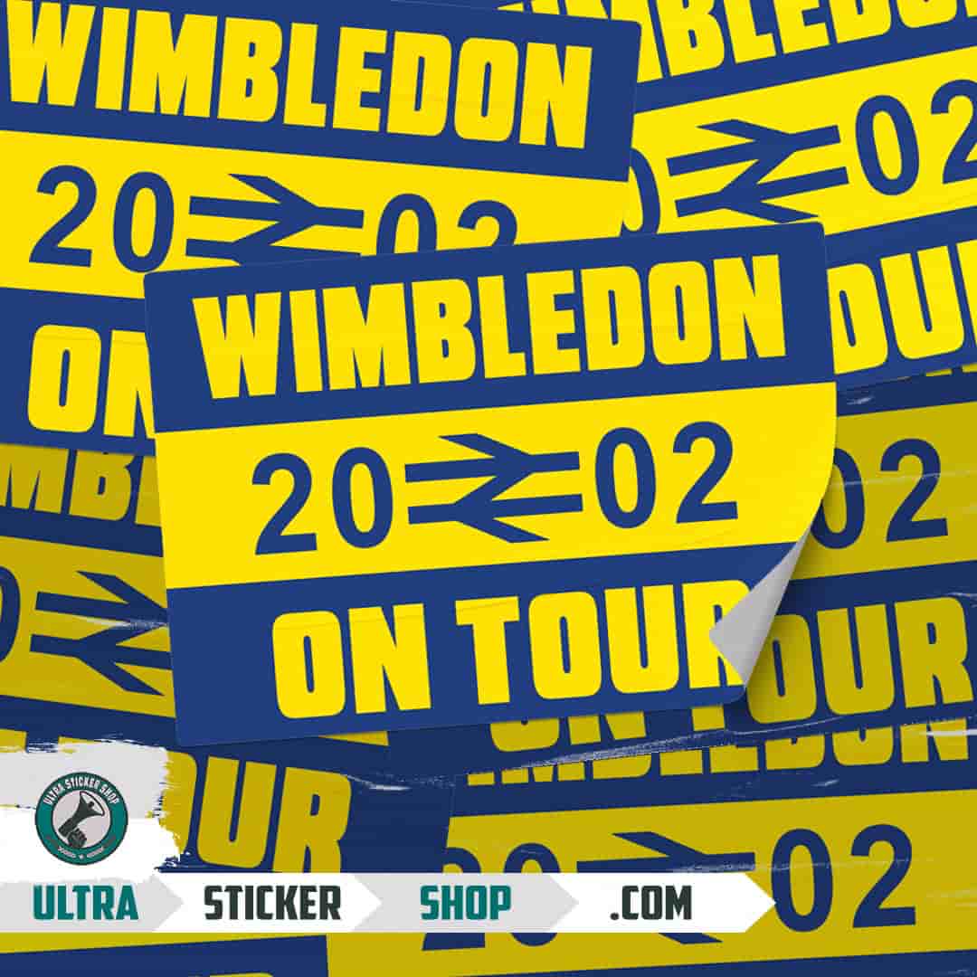 Wimbledon 2002 on tour Klistermærker