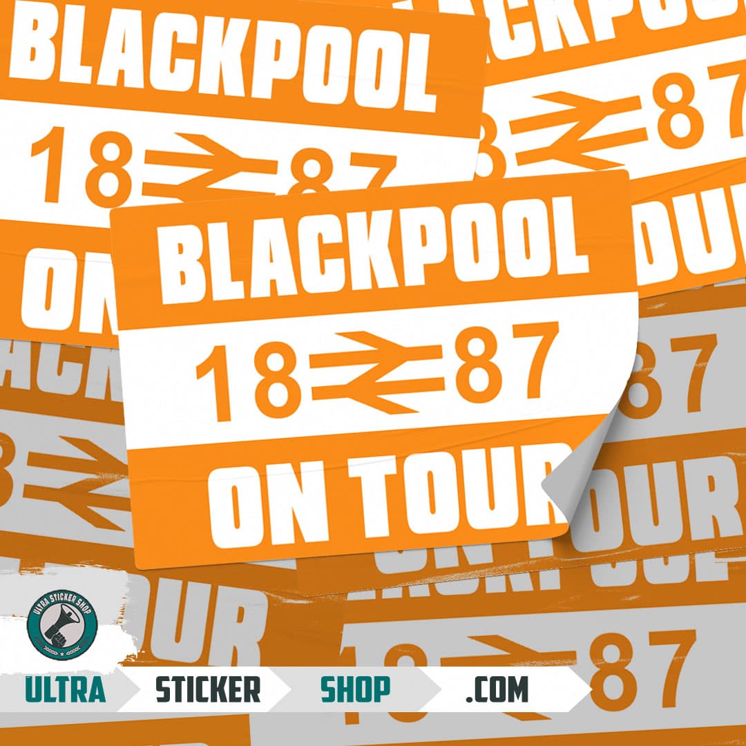 Blackpool 1887 on tour