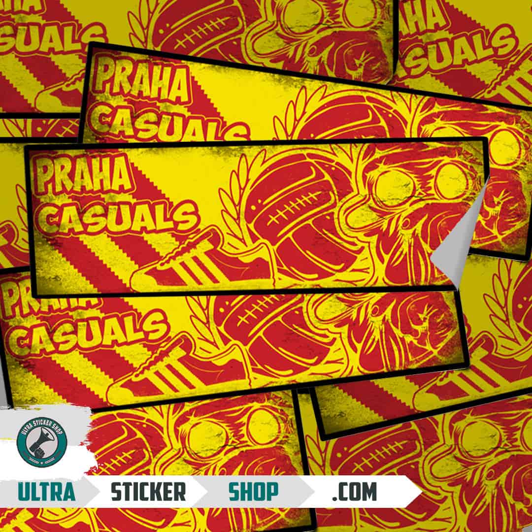 Praha casuals Nalepnice