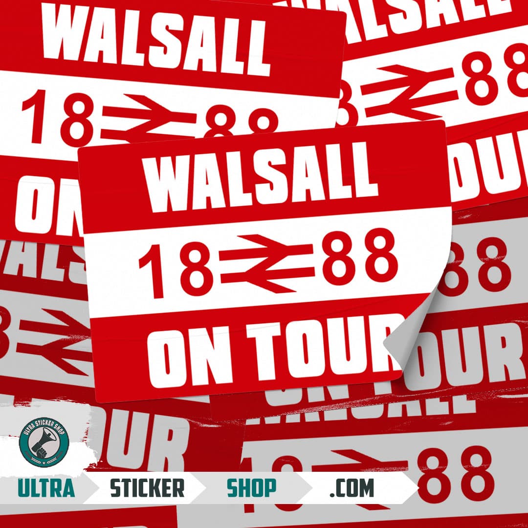 Walsall 1888 on tour