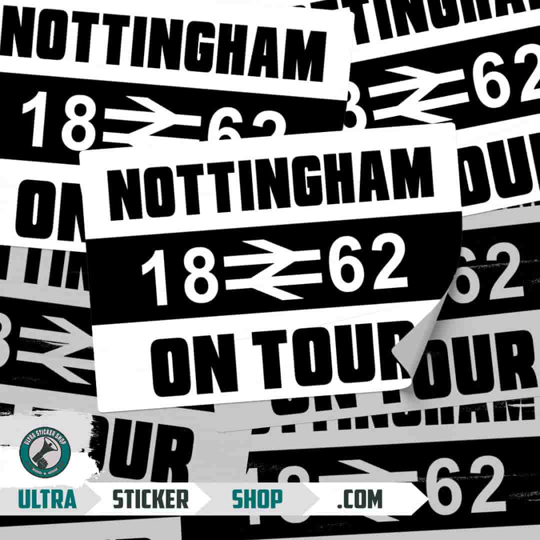 Nottingham 1862 on tour Aufkleber