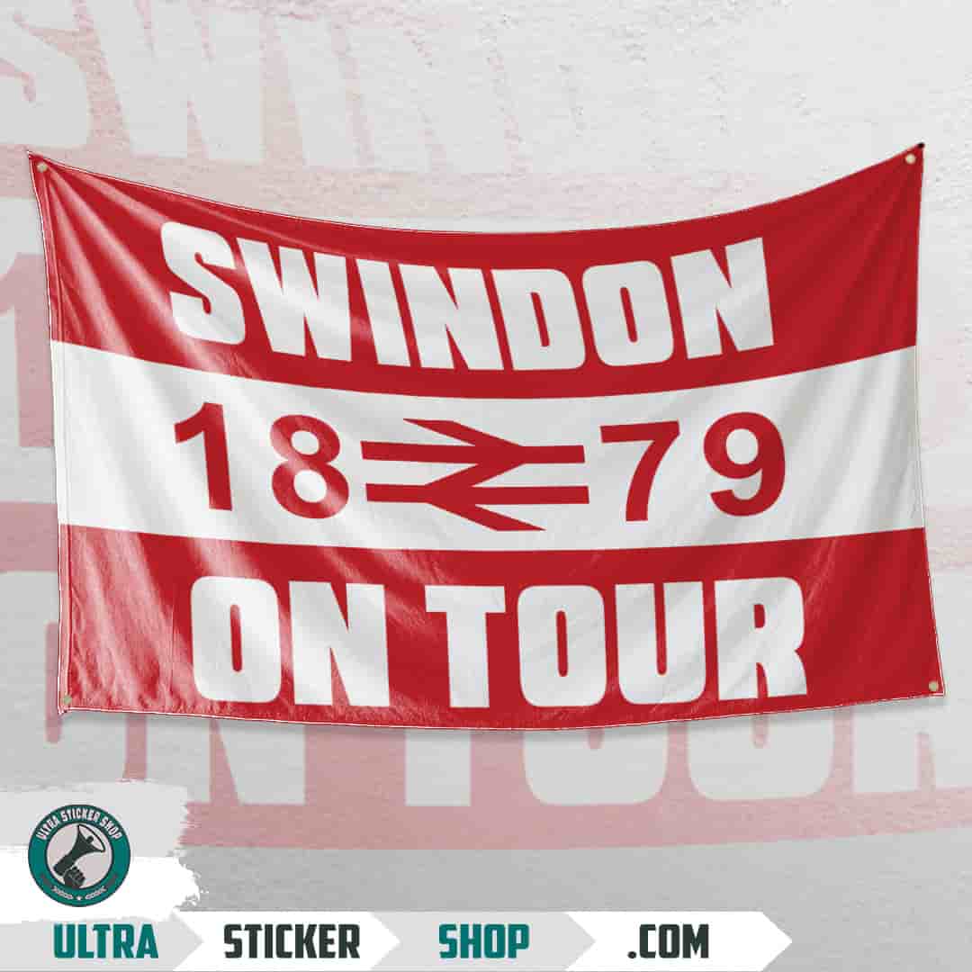 Swindon 1879 on tour Zastava