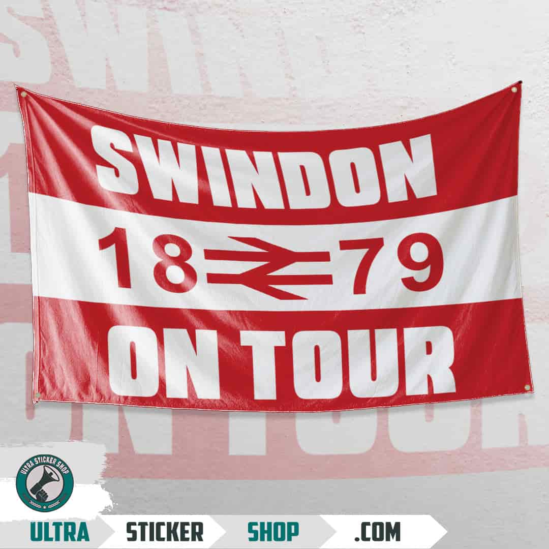 Swindon 1879 on tour Zastava