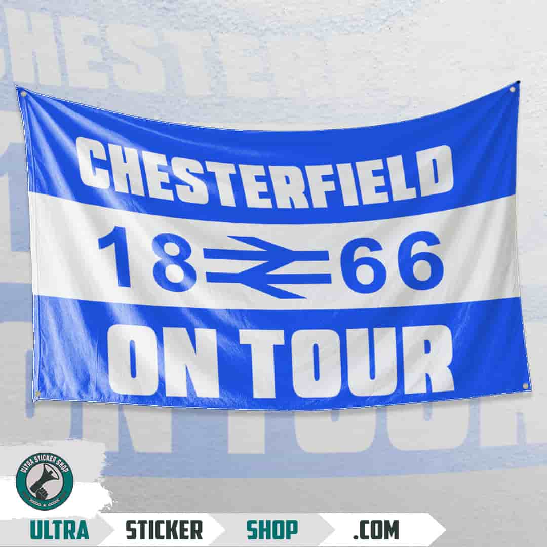 Chesterfield 1866 on tour Bandeira