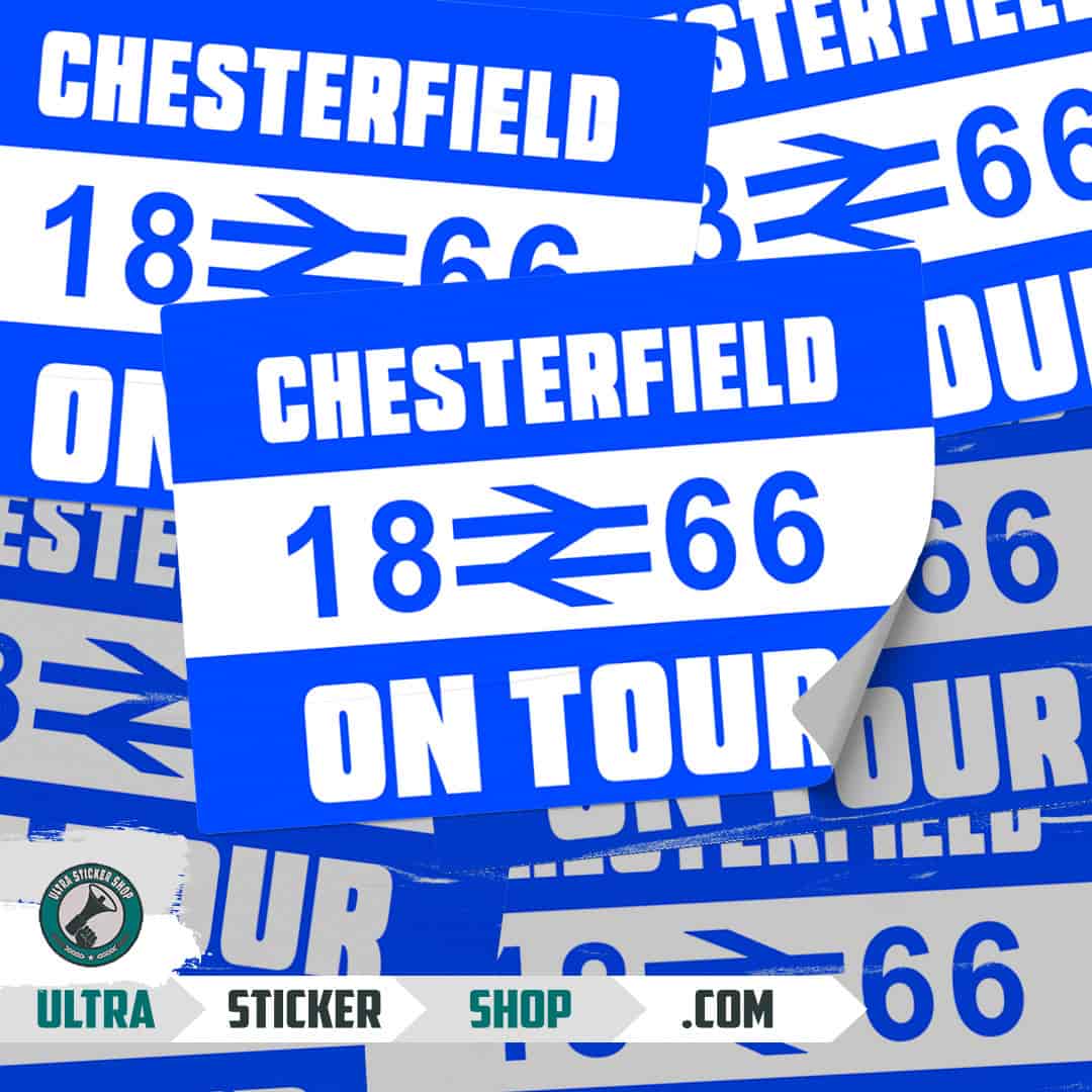 Chesterfield 1866 on tour Adesivos