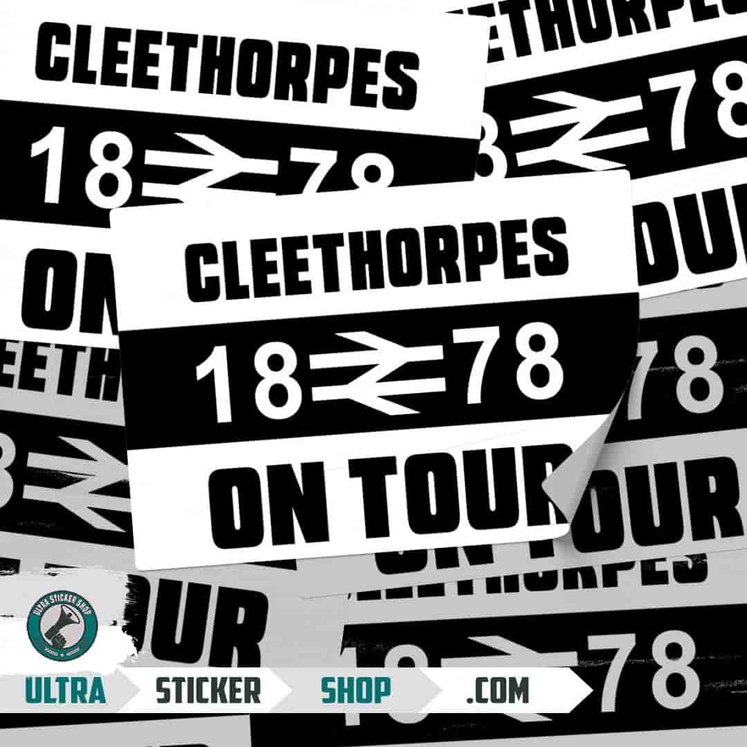 Cleethorpes 1878 on tour Nalepnice