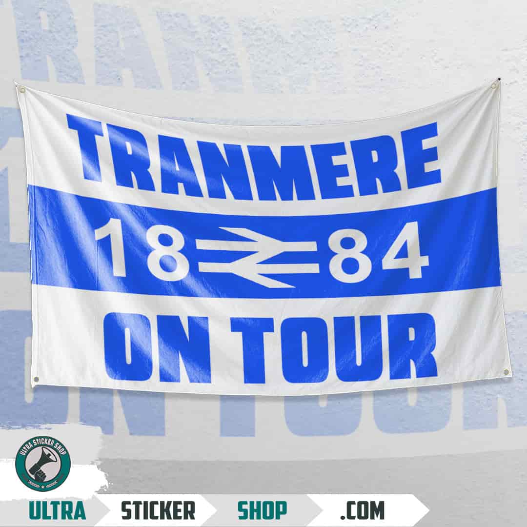 Tranmere 1884 on tour Zastava