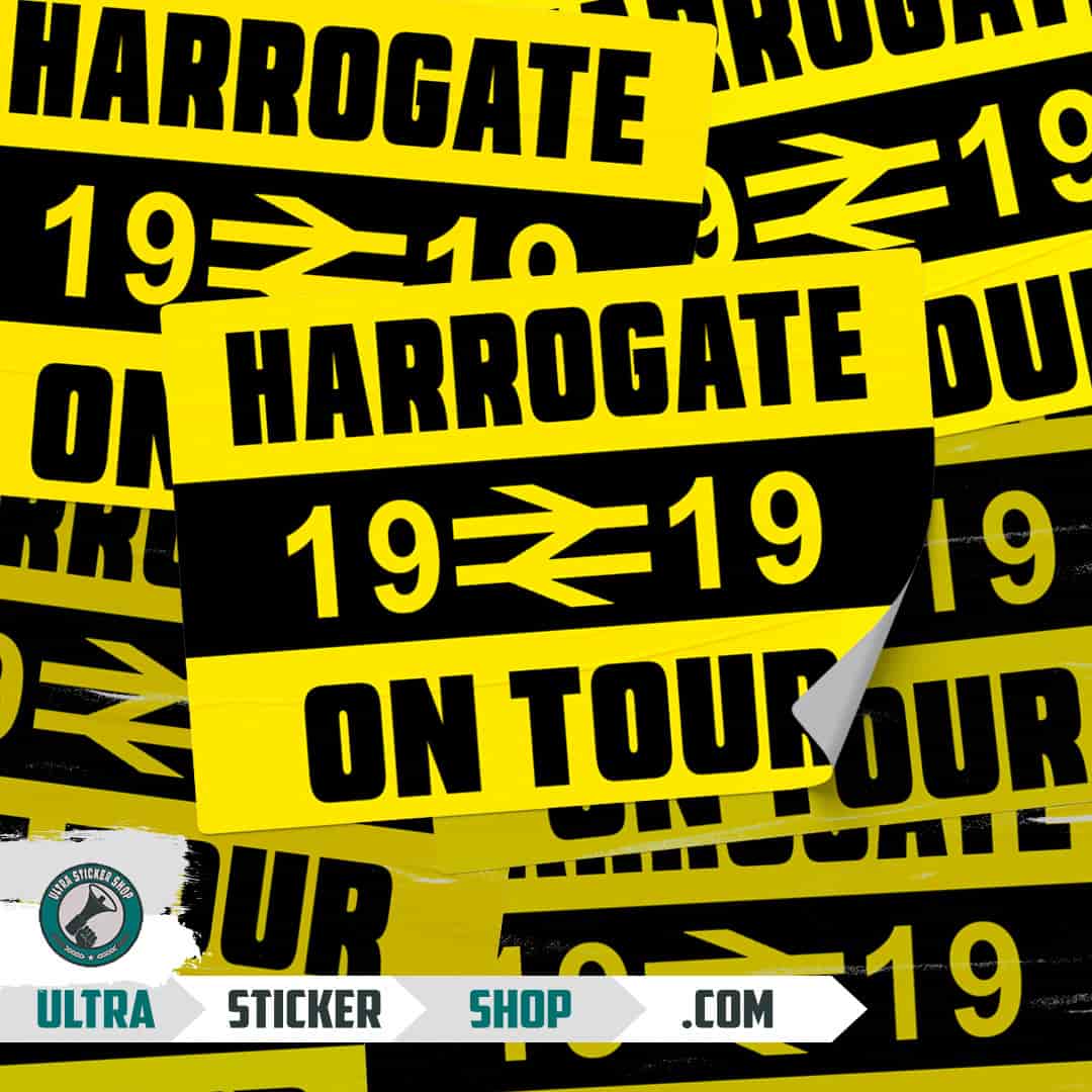 Harrogate 1919 on tour Naklejki