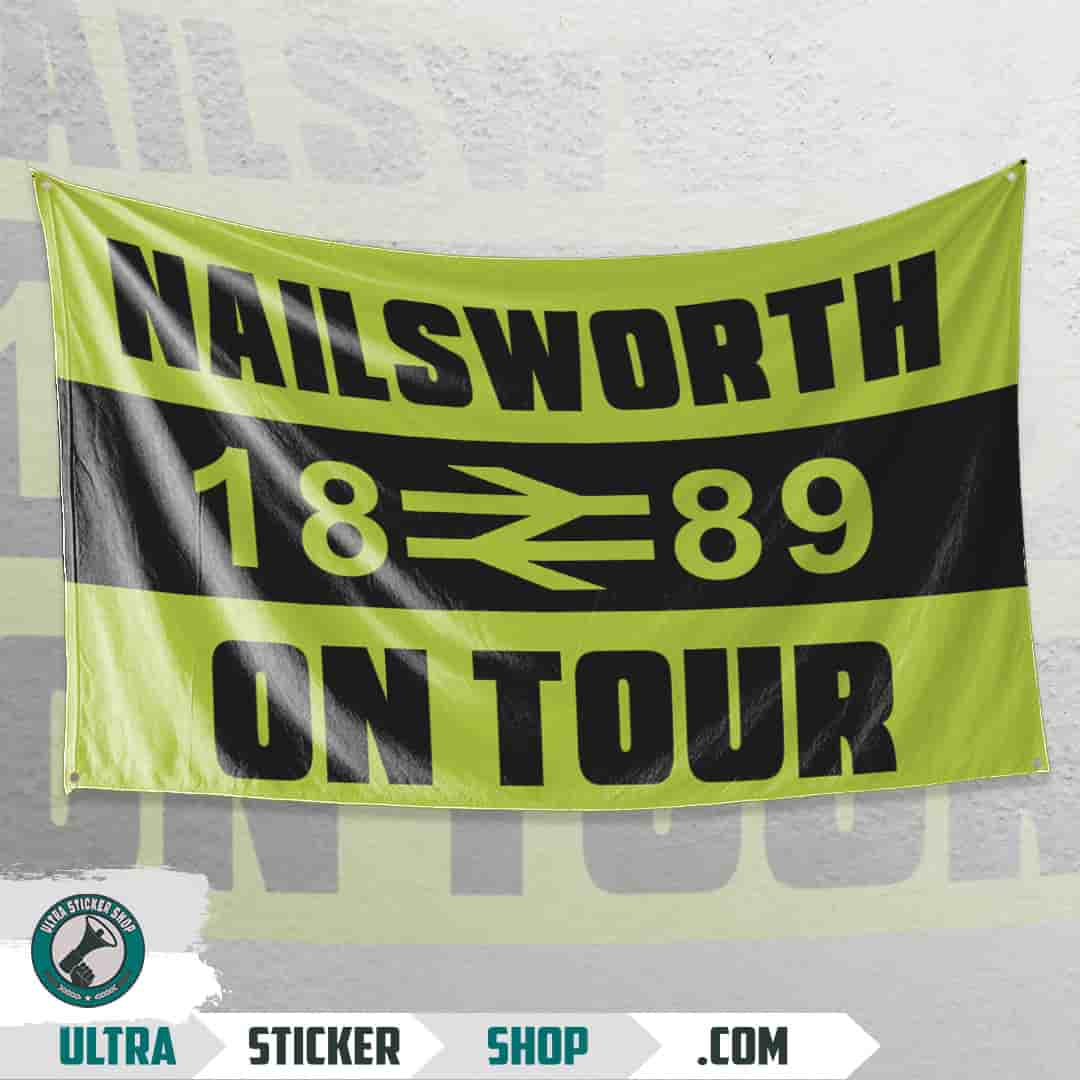 Nailsworth 1889 on tour Vlajka