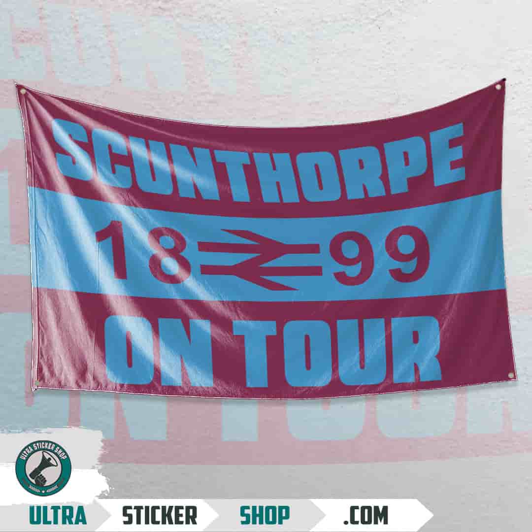 Scunthorpe 1899 on tour Zastava