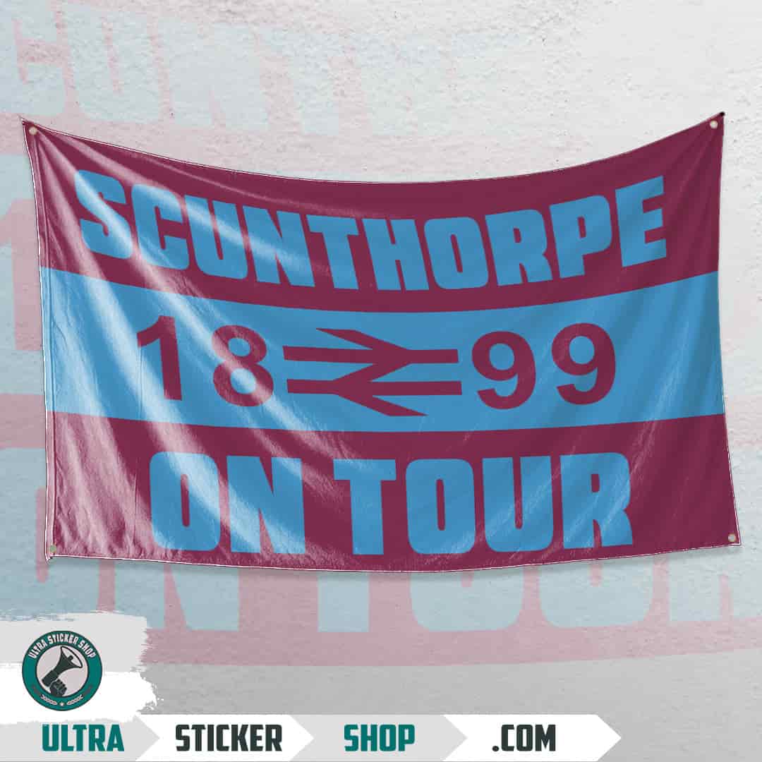 Scunthorpe 1899 on tour Zastava