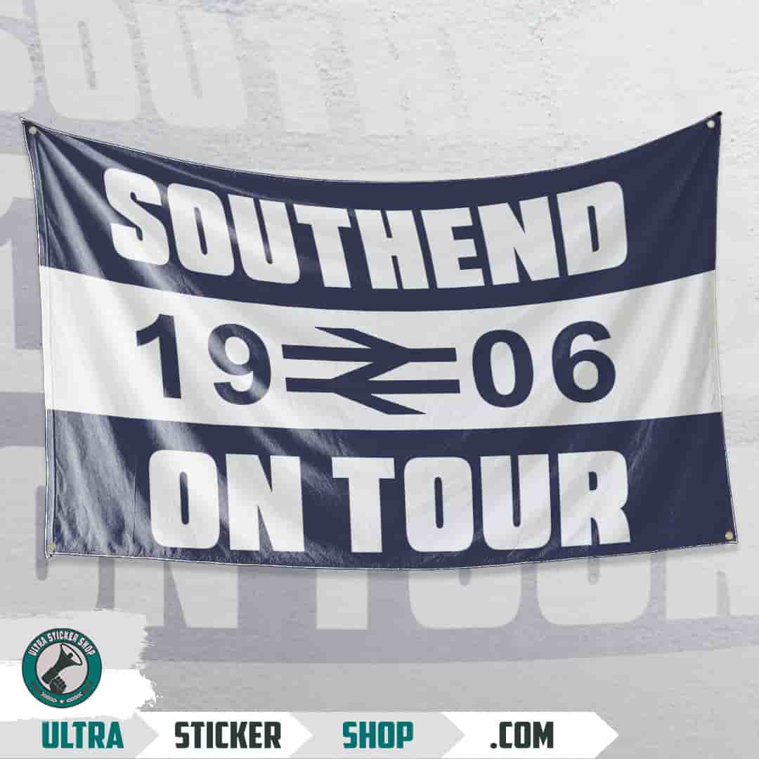 Southend 1906 on tour Flagge