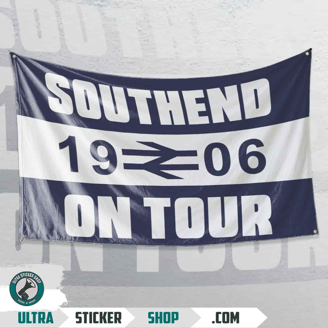 Southend 1906 on tour Flagge