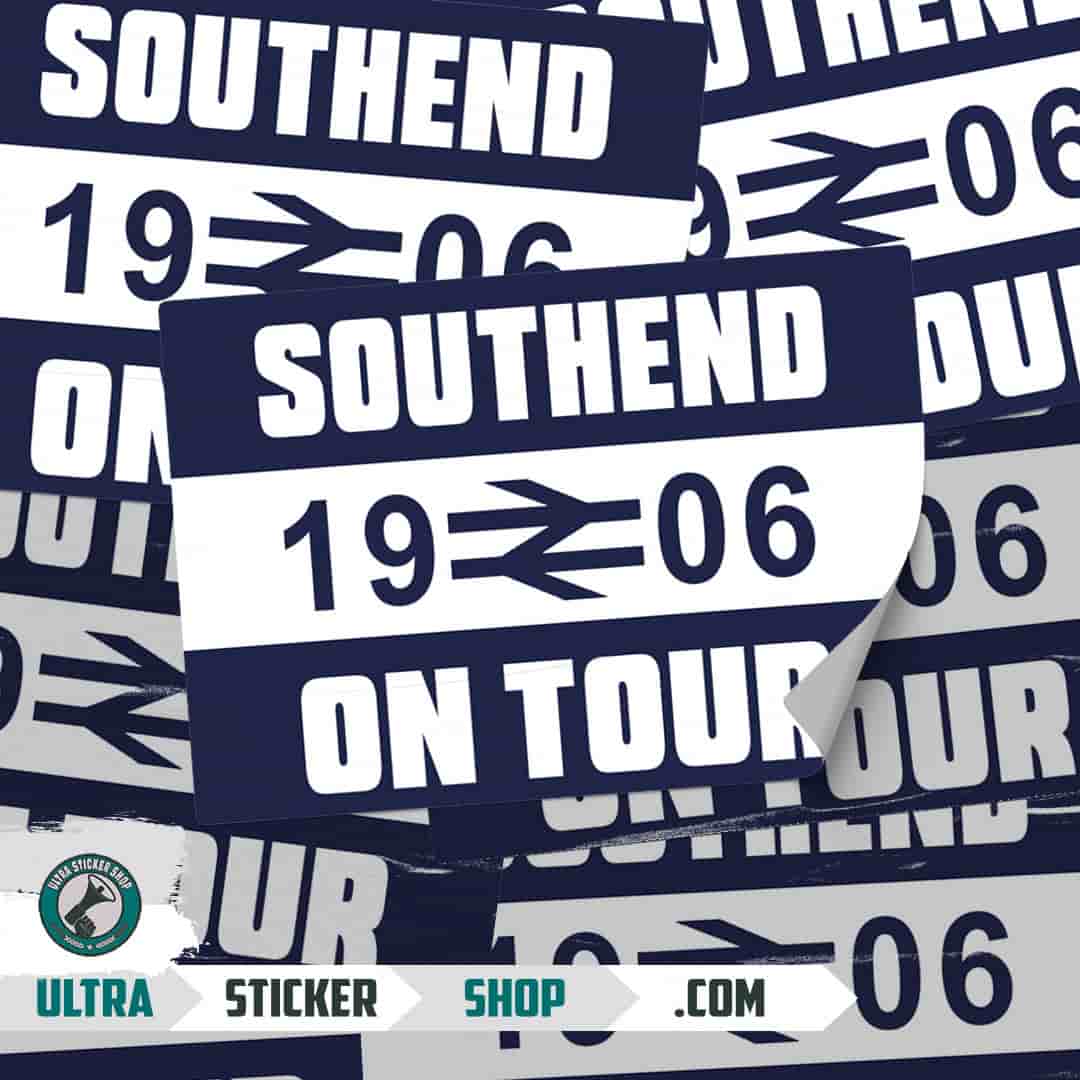 Southend 1906 on tour Aufkleber