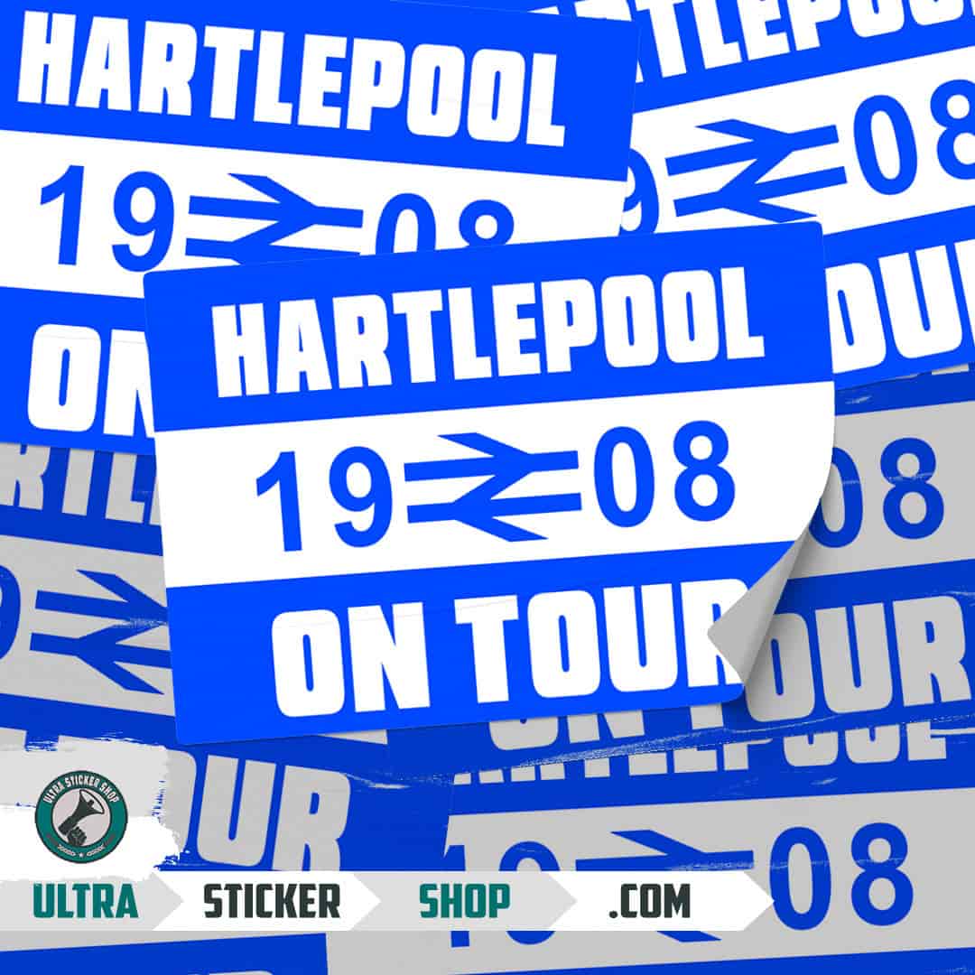 Hartlepool 1908 on tour Nalepnice