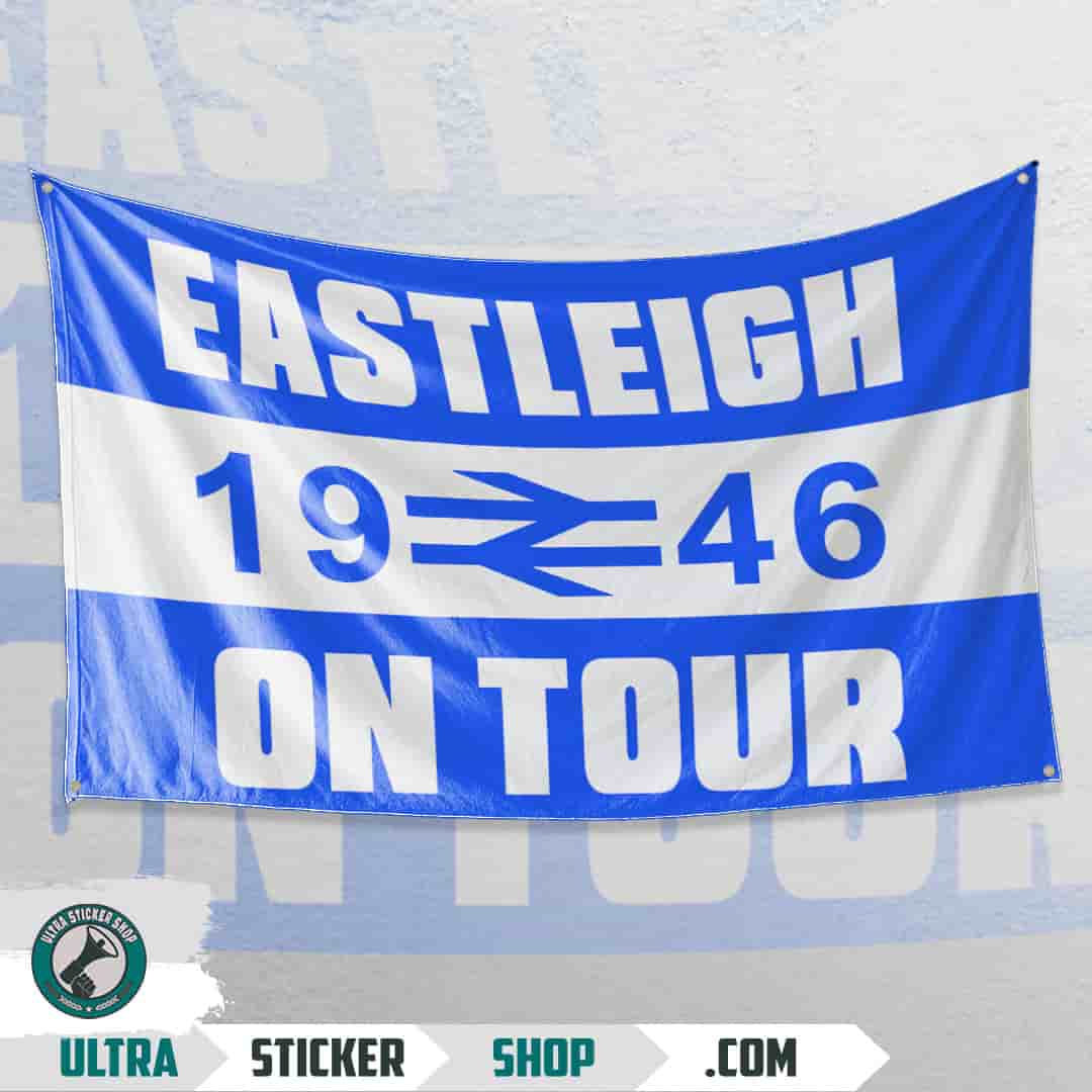 Eastleigh 1946 on tour Flagge