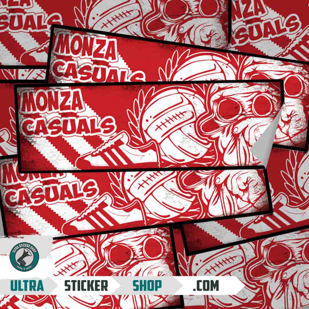 Monza casuals Aufkleber