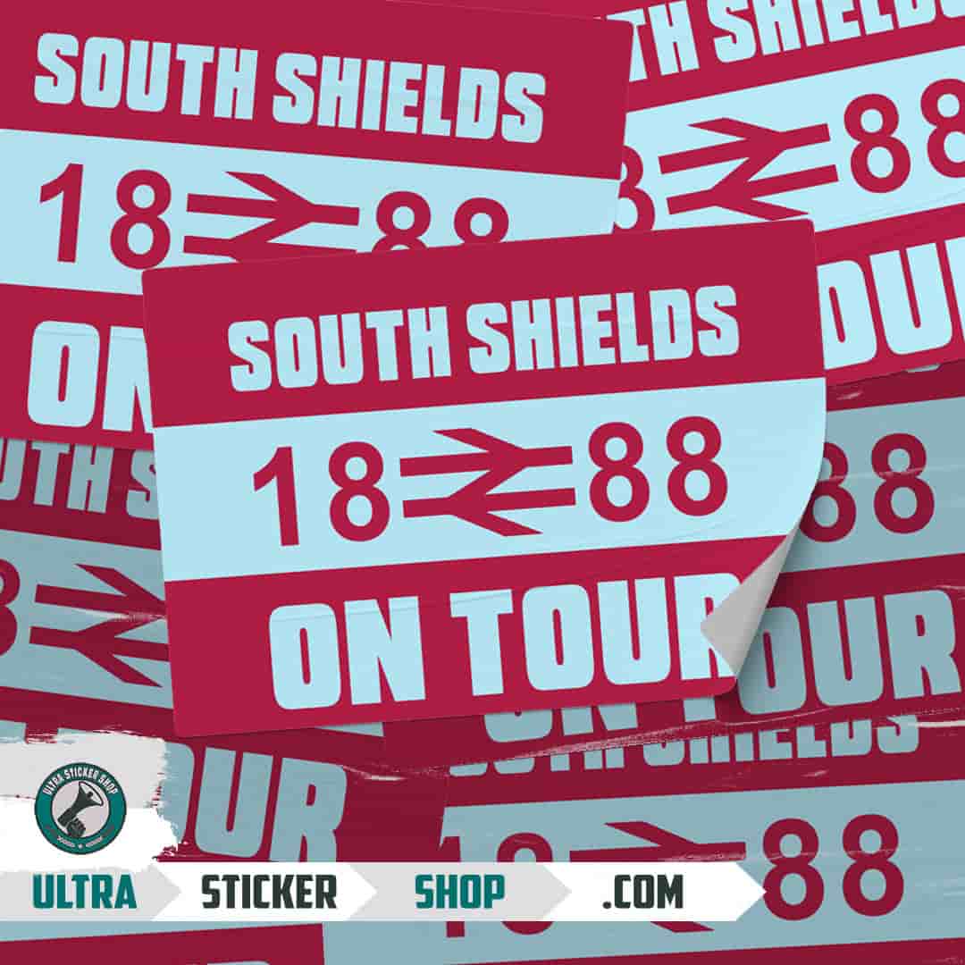 South Shields 1888 on tour Αυτοκόλλητα