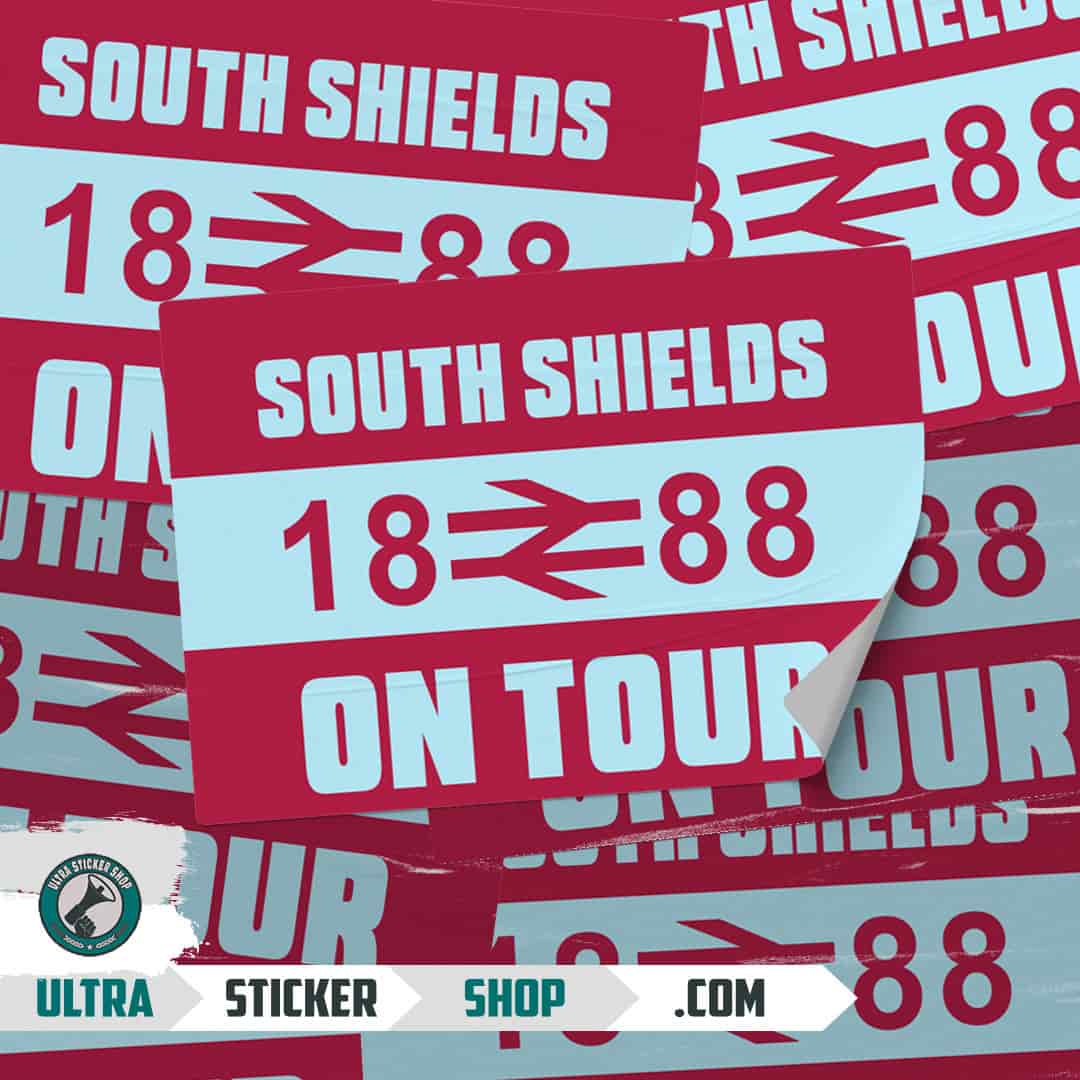 South Shields 1888 on tour Αυτοκόλλητα