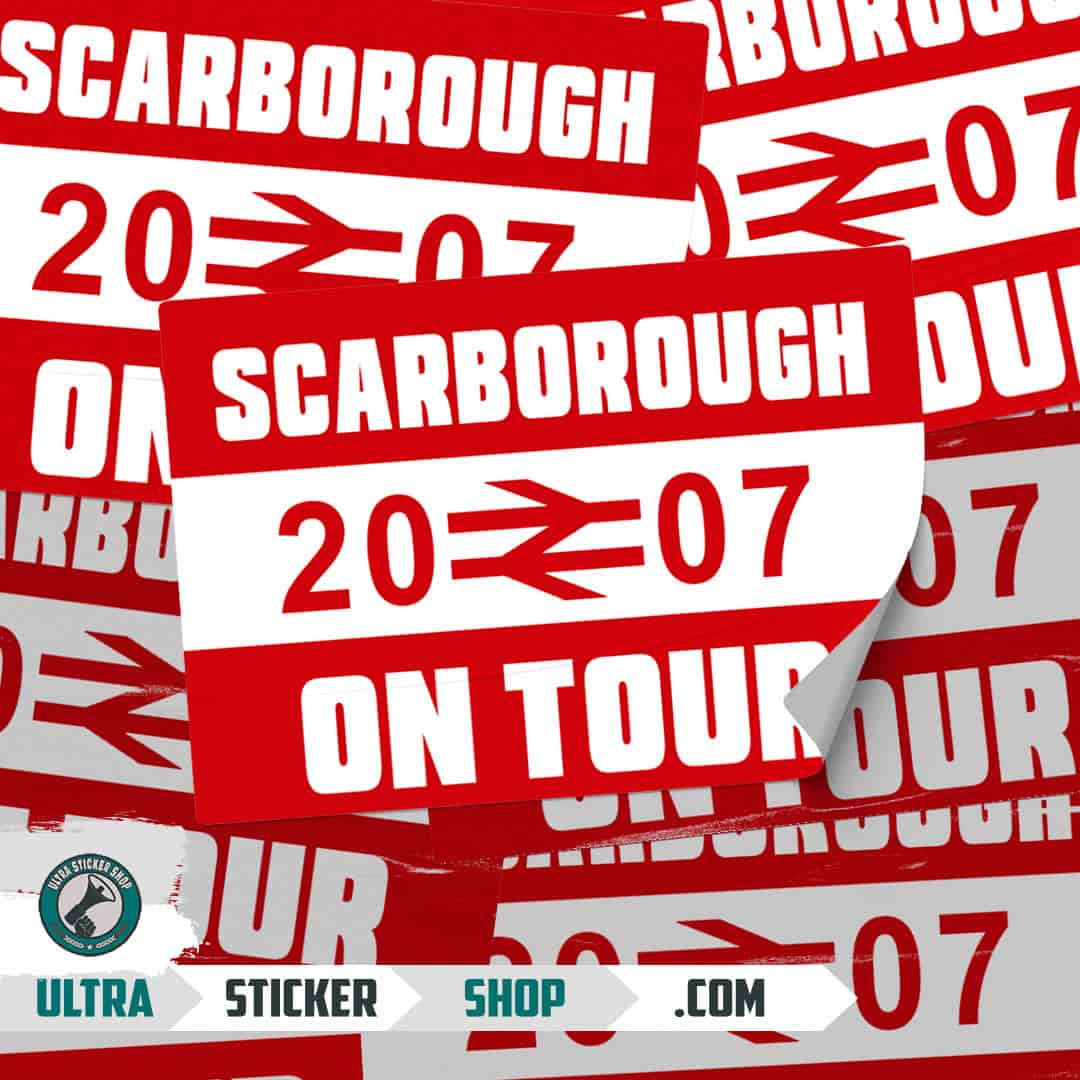 Scarborough 2007 on tour Αυτοκόλλητα