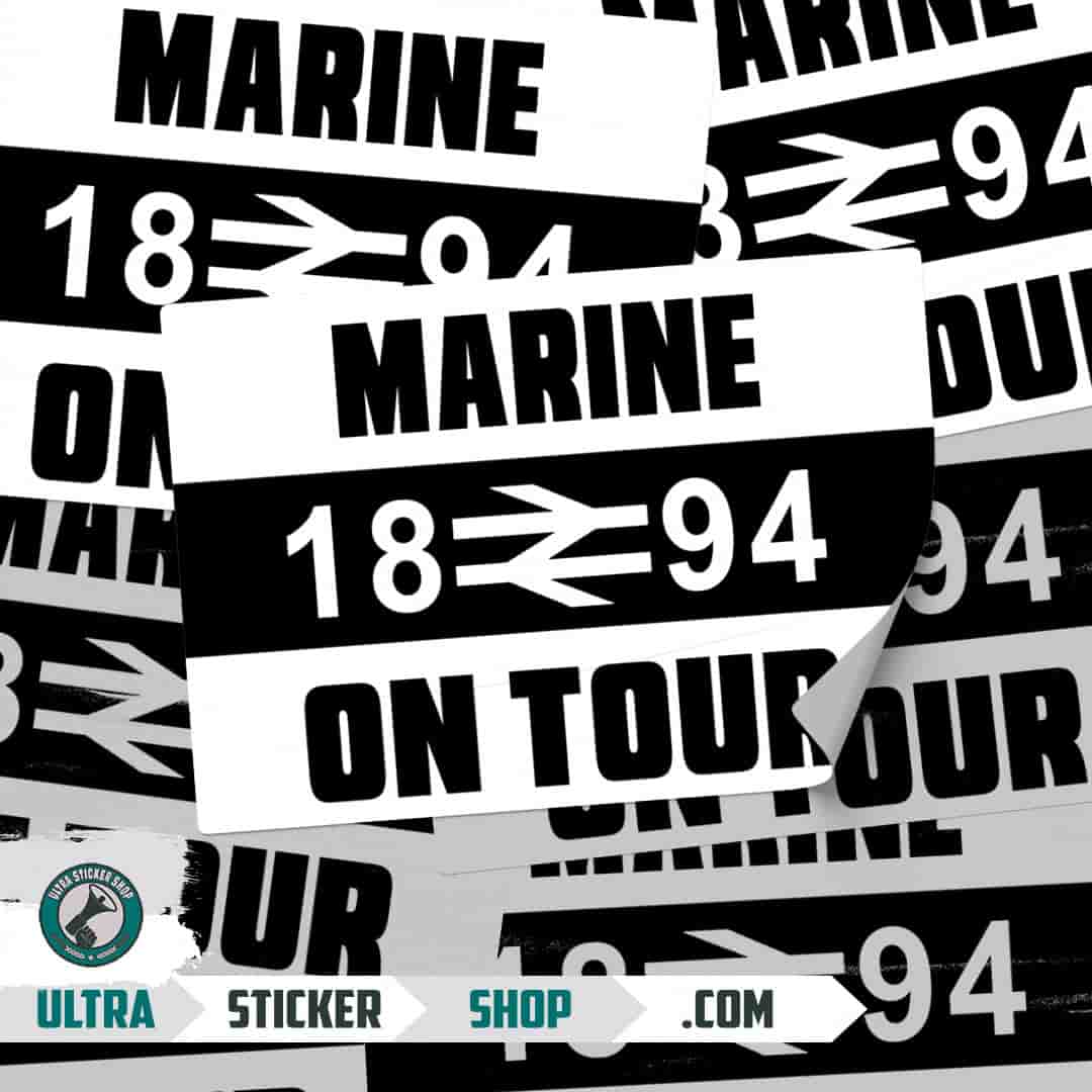 Marine 1894 on tour Αυτοκόλλητα