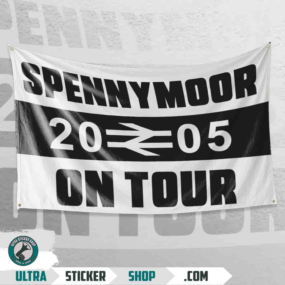Spennymoor 2005 on tour Vlajka
