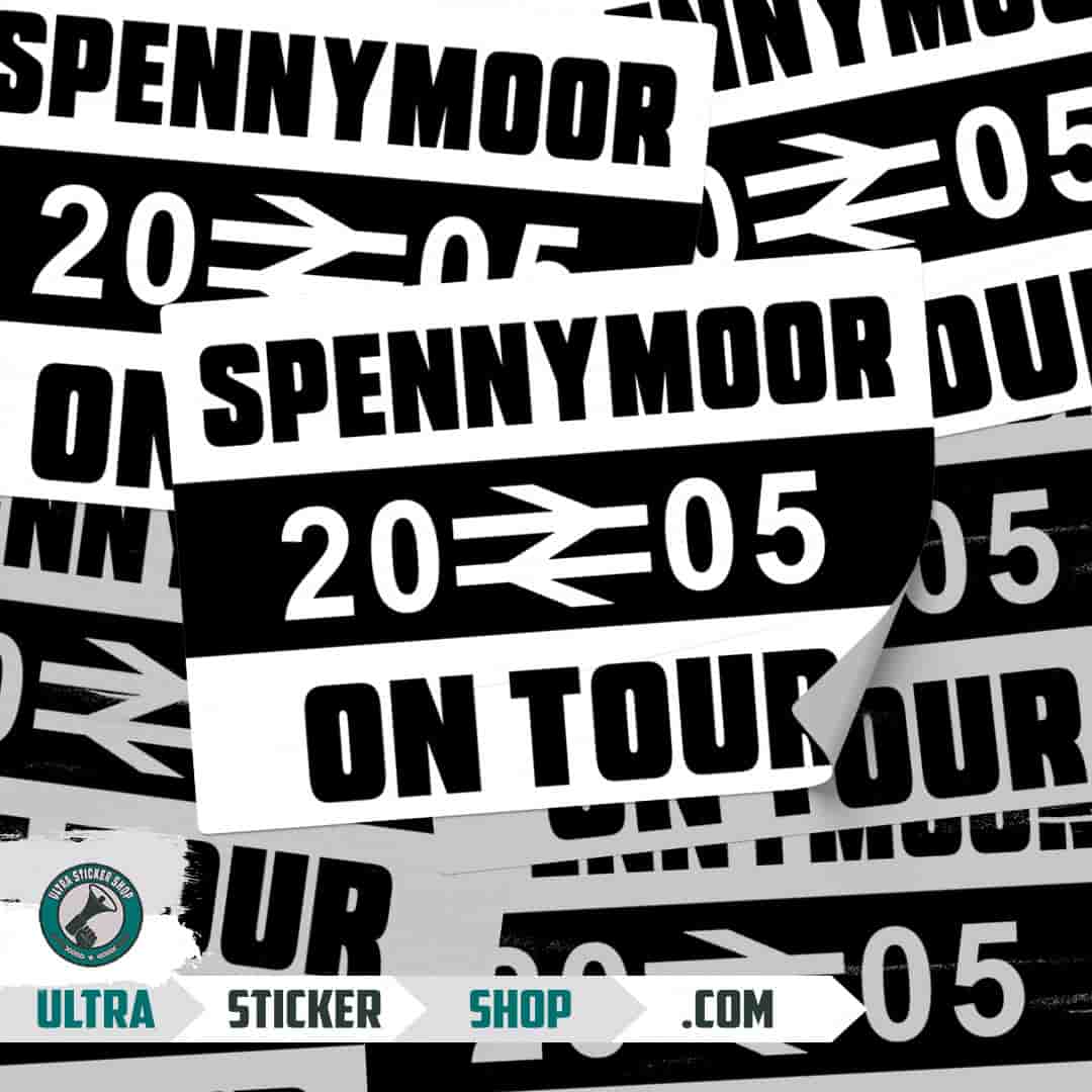 Spennymoor 2005 on tour Nalepnice