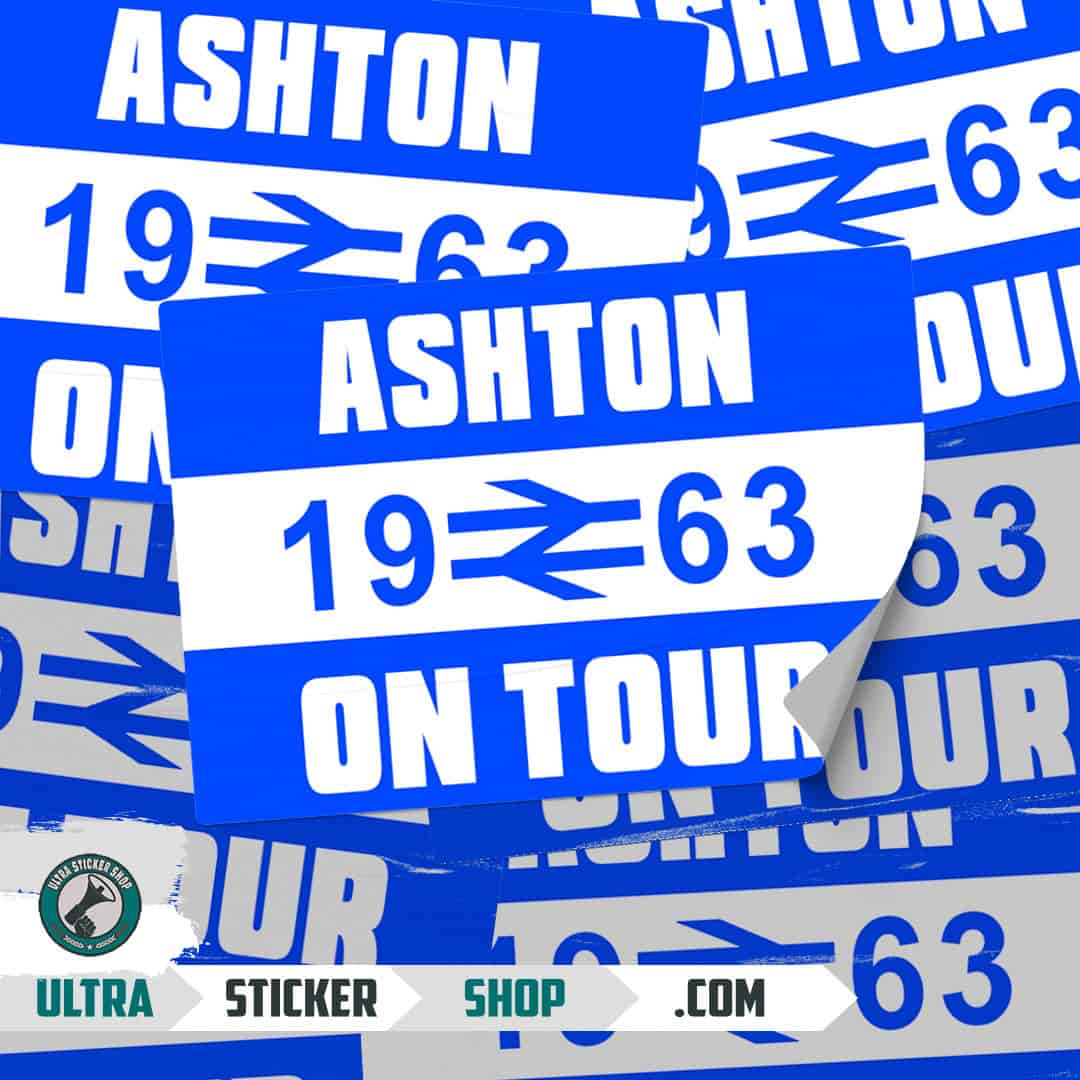 Ashton 1963 on tour Aufkleber