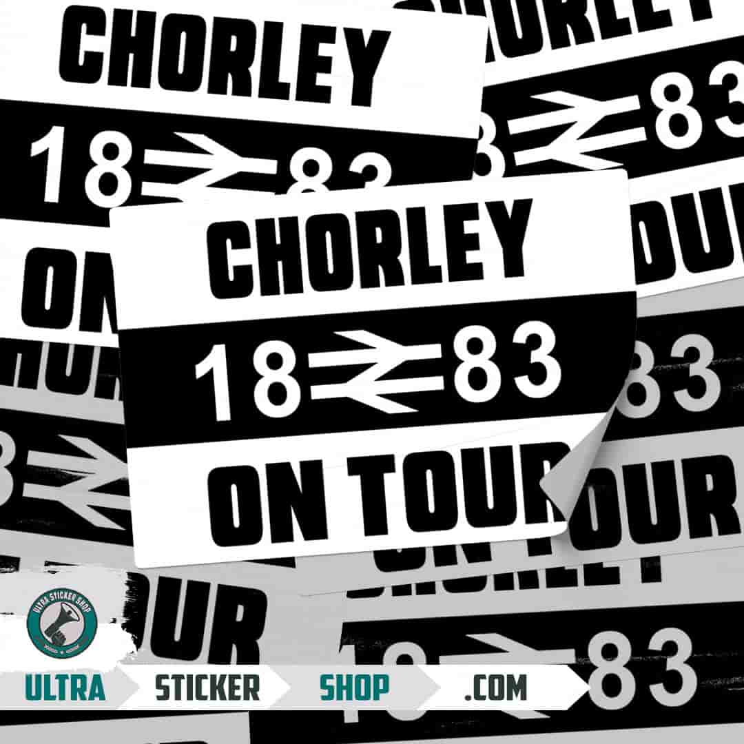 Chorley 1883 on tour Aufkleber