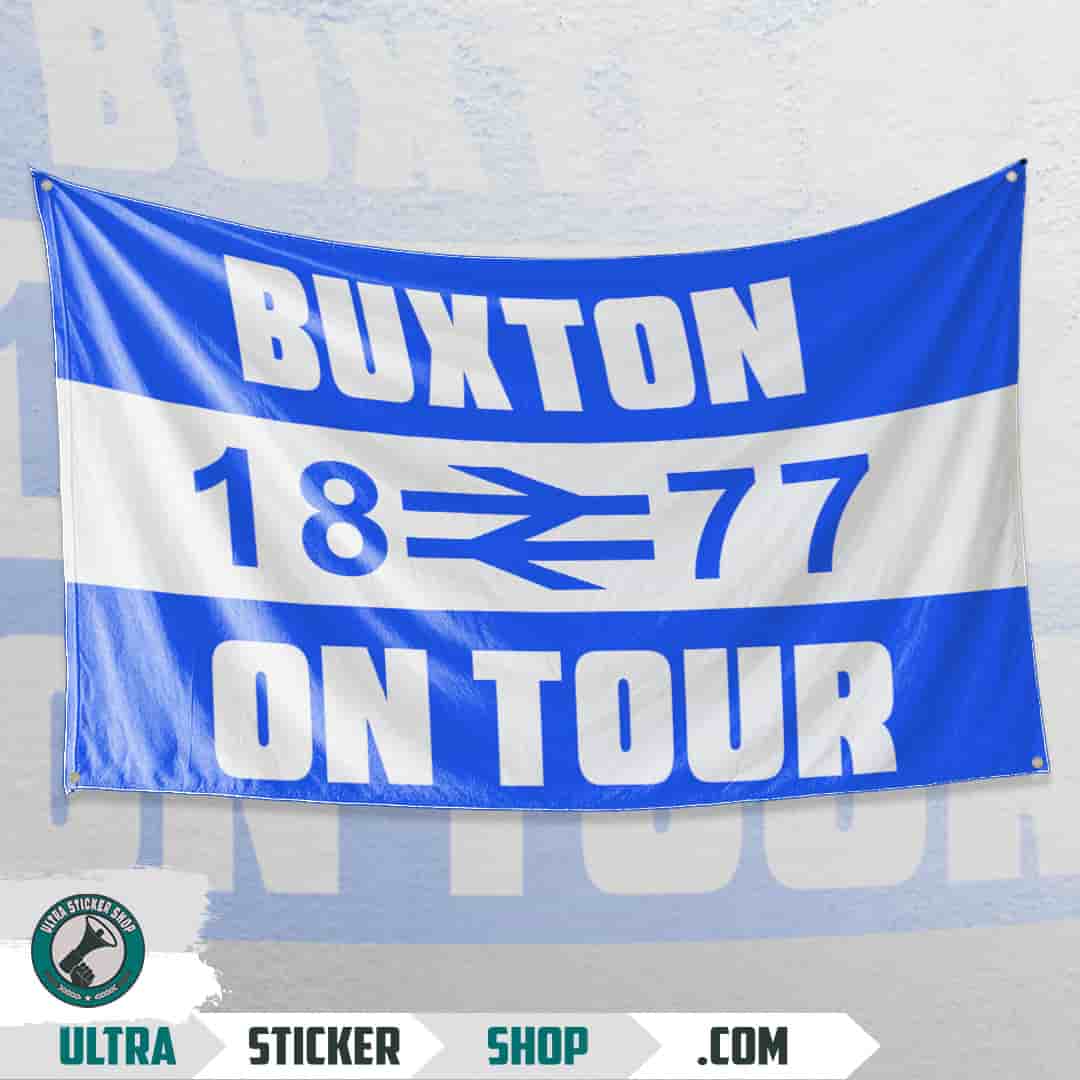 Buxton 1877 on tour Σημαία