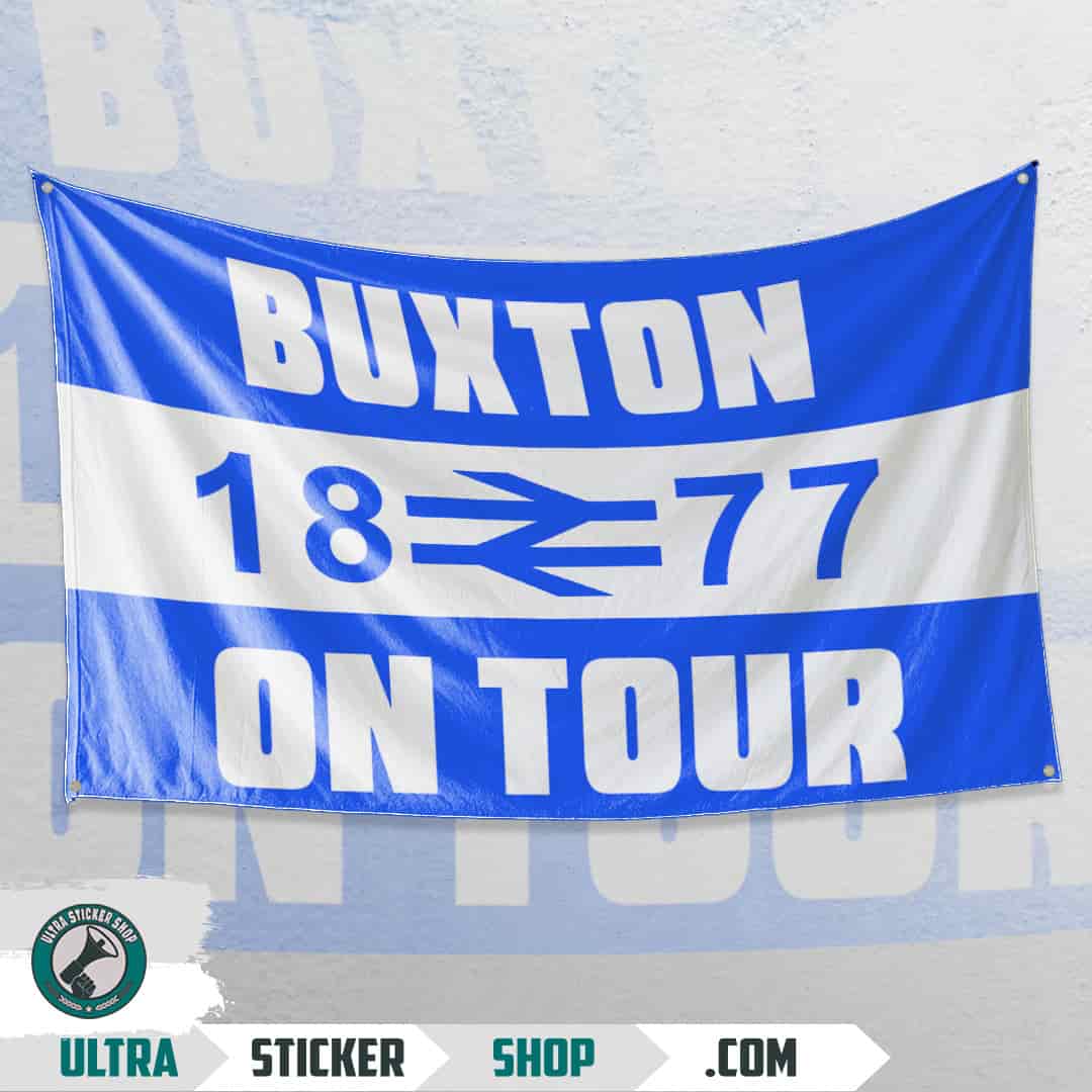 Buxton 1877 on tour Σημαία
