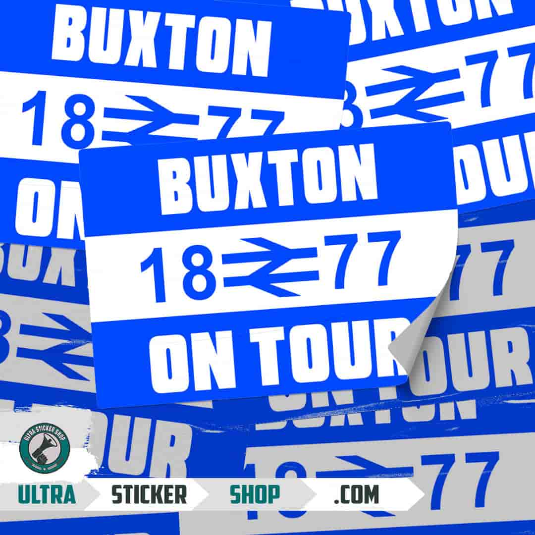 Buxton 1877 on tour Αυτοκόλλητα