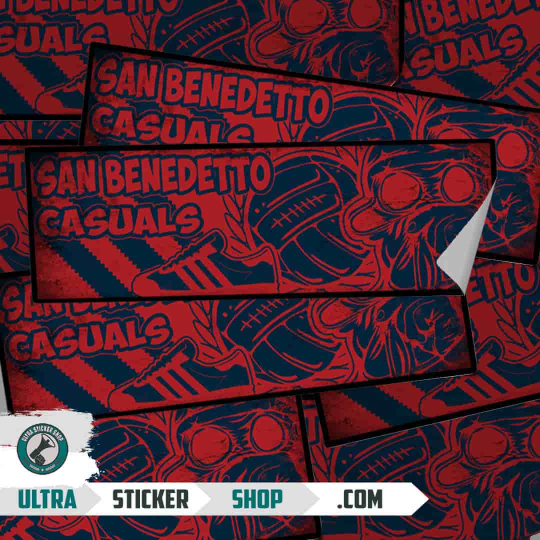 San Benedetto casuals Aufkleber