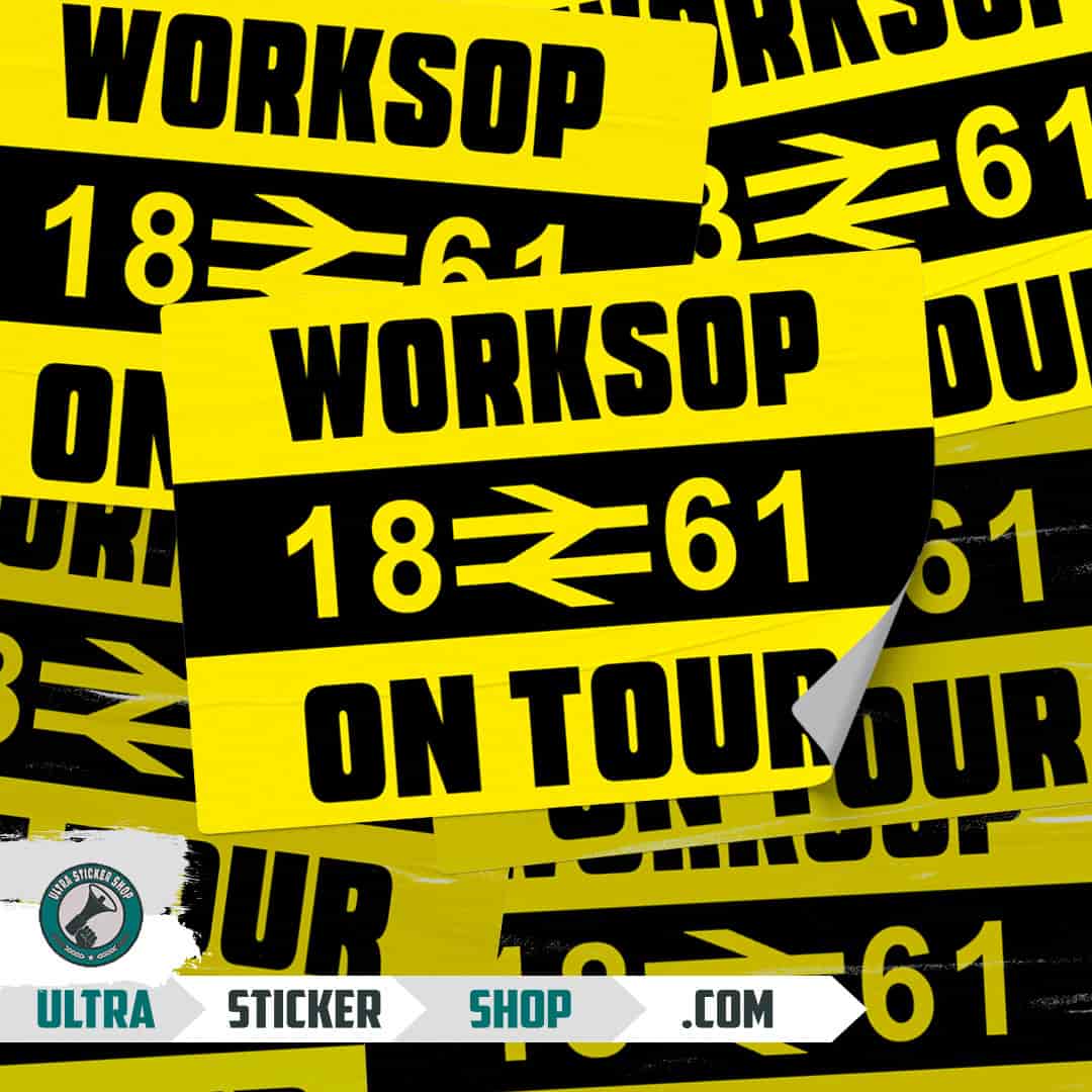 Worksop 1861 on tour Aufkleber