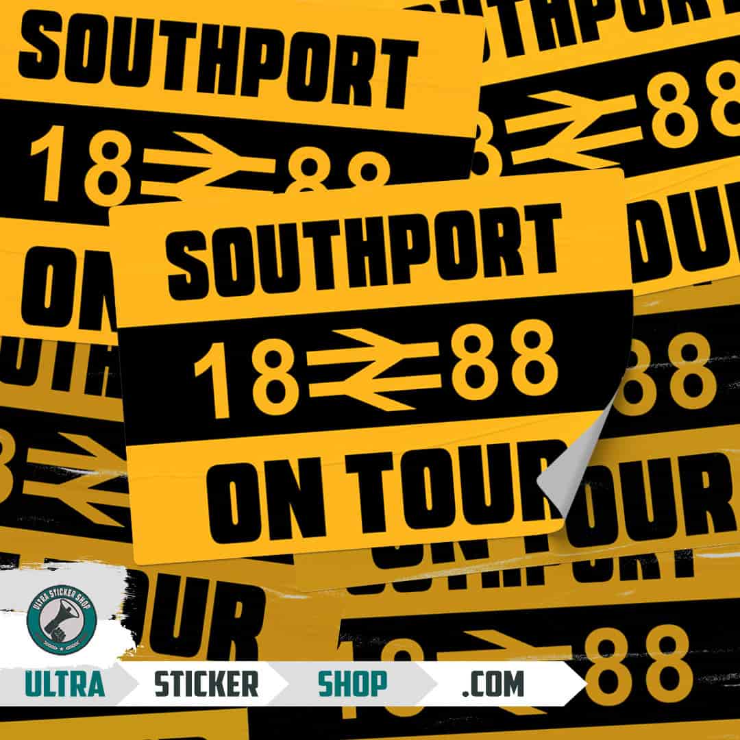 Southport 1888 on tour Αυτοκόλλητα