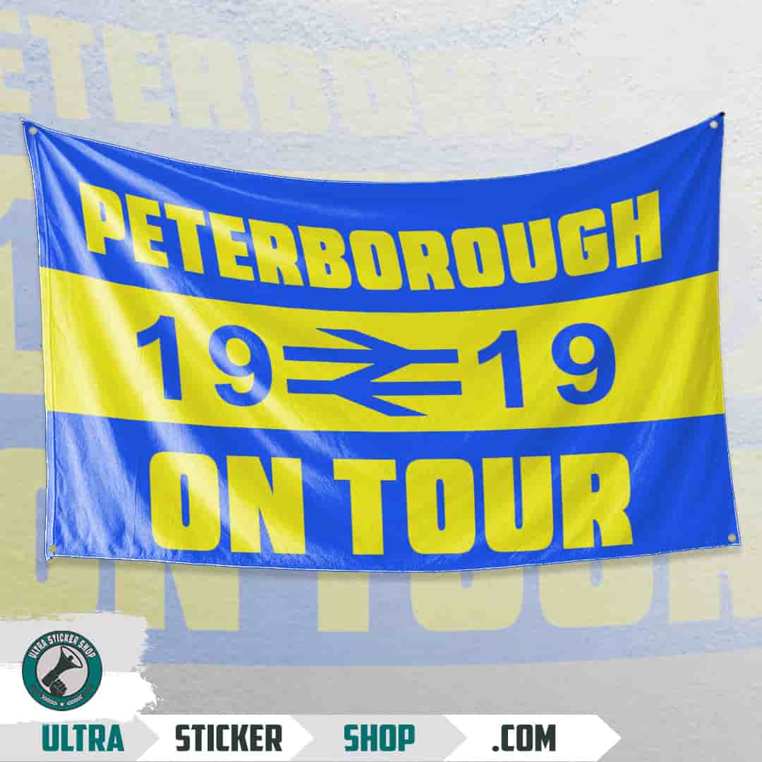 Peterborough 1919 on tour Σημαία