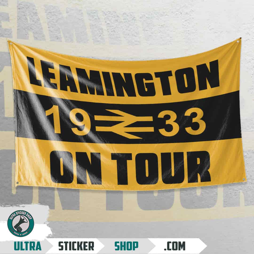 Leamington 1933 on tour Drapeau