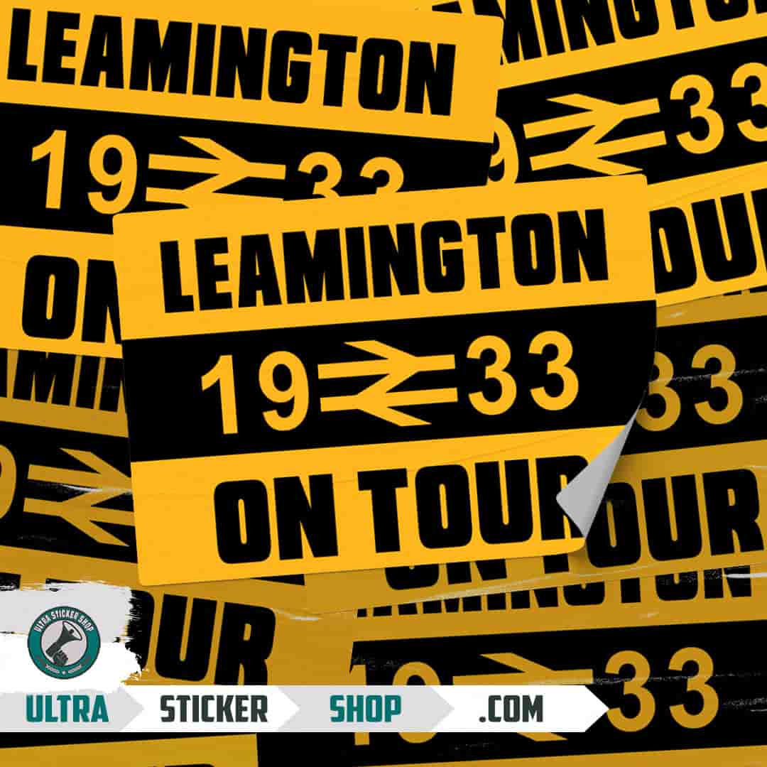Leamington 1933 on tour Autocollants