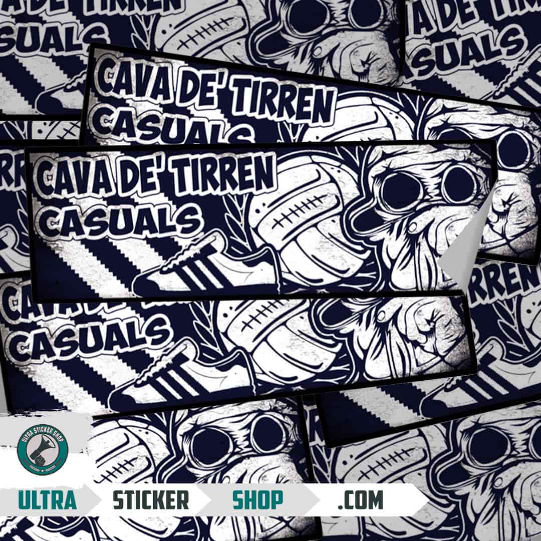 Cava de' Tirren casuals Nalepnice