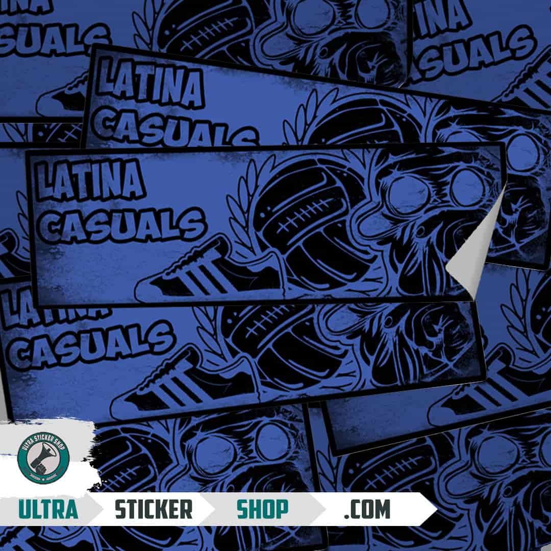 Latina casuals Aufkleber