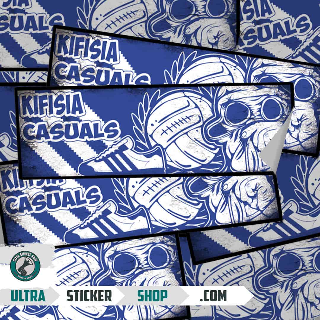 Kifisia casuals Aufkleber