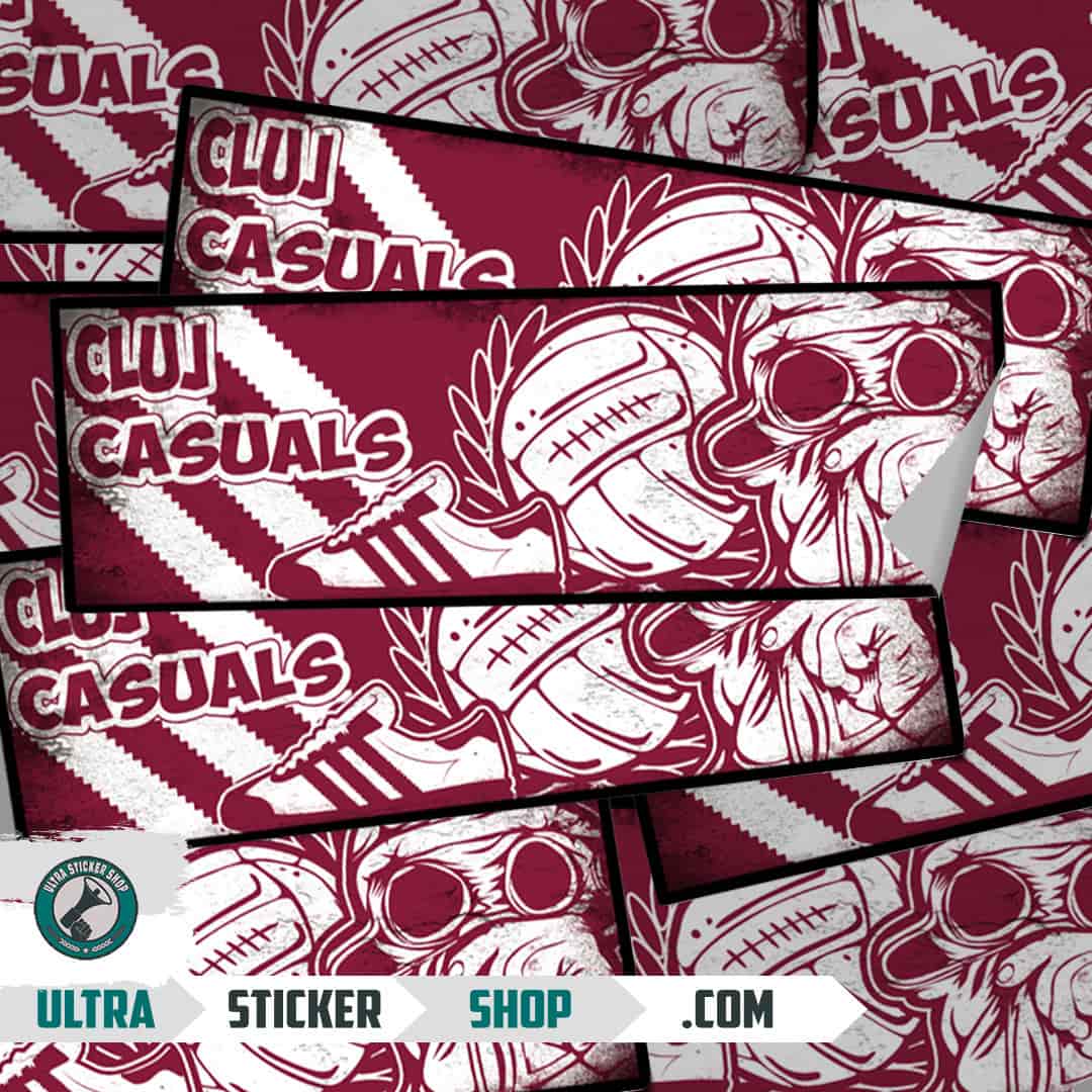 Cluj casuals Adesivos