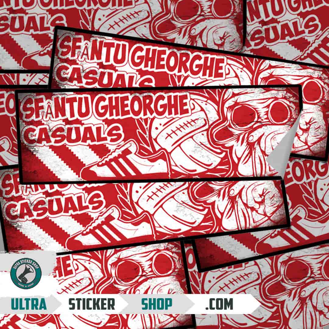 Sfântu Gheorghe casuals Nalepnice