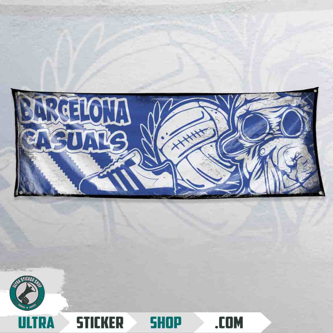 Barcelona casuals Flagge