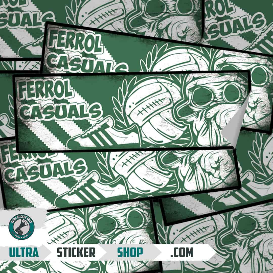 Ferrol casuals Nalepnice