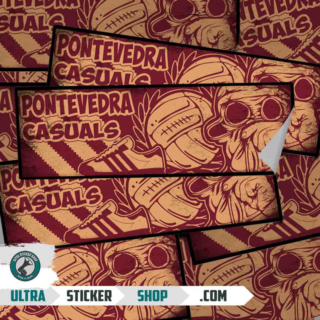 Pontevedra casuals Nalepnice
