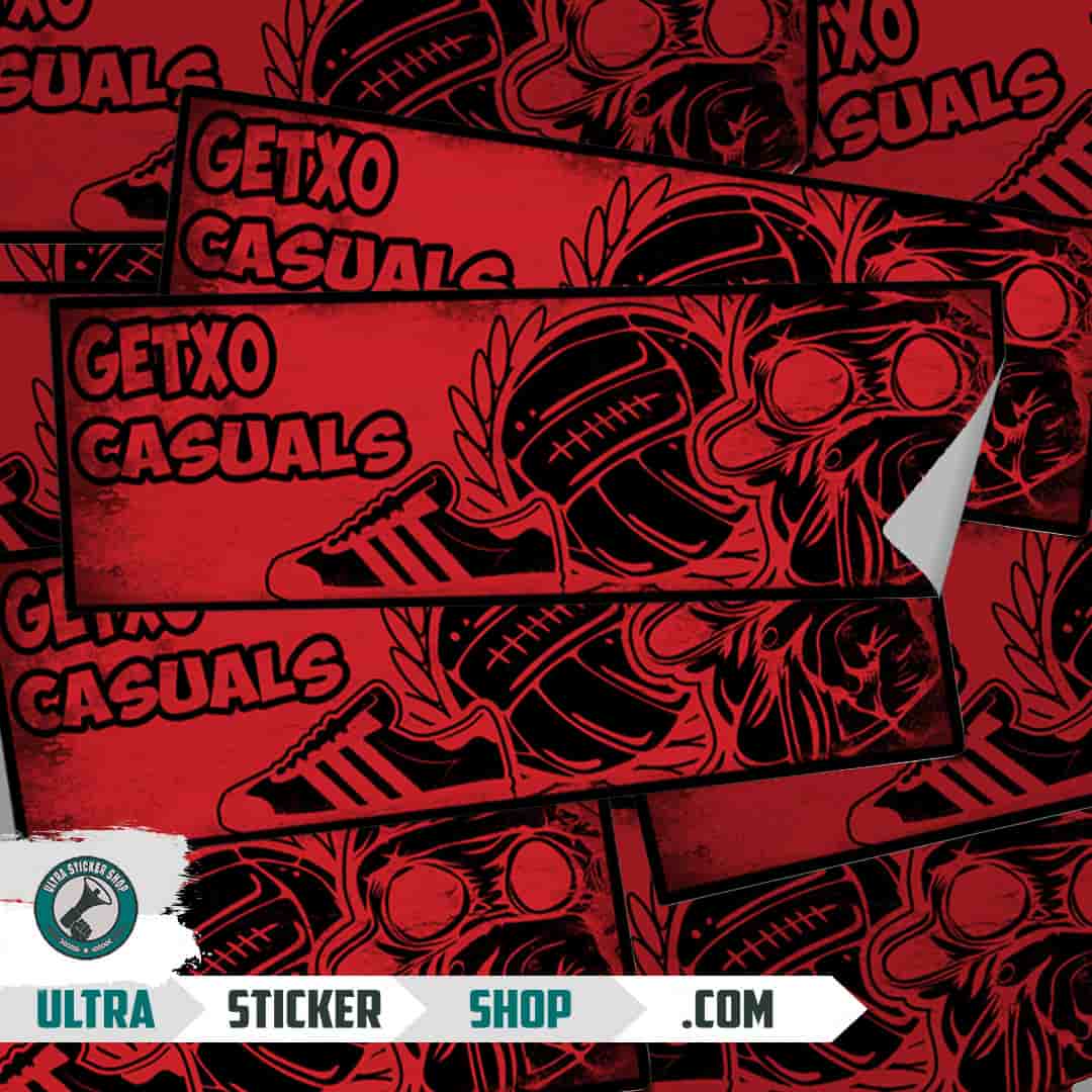 Getxo casuals Aufkleber