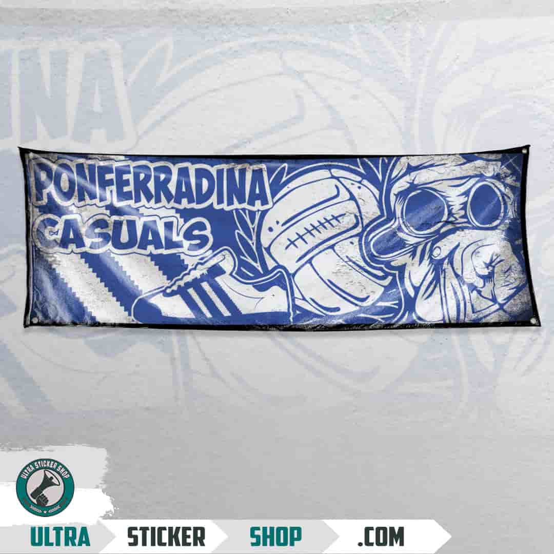 Ponferradina casuals Flagge